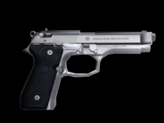The Beretta 9mm_side
